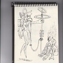 Mi proyecto del curso: Sketchbook fantástico: dibuja personajes desde la imaginación. Traditional illustration, Creativit, Drawing, and Sketchbook project by charlesacv - 06.03.2022