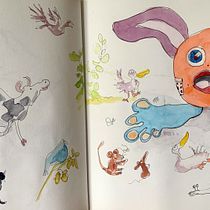 My project for course: Introduction to Children’s Illustration. Traditional illustration, Fine Arts, Painting, Pencil Drawing, Drawing, Watercolor Painting, Children's Illustration, and Narrative project by Trisha Berry - 06.04.2022
