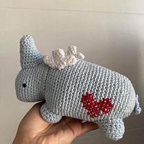 Mi proyecto del curso: Diseño y creación de amigurumis. Arts, Crafts, To, Design, Fiber Arts, DIY, Crochet, Amigurumi, and Textile Design project by Ingrid Hernández - 06.01.2022