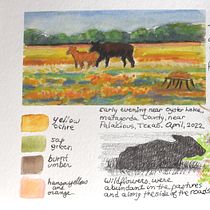 My project for course: Watercolor Travel Journal. Traditional illustration, Watercolor Painting, Architectural Illustration, and Sketchbook project by Sharon Guy - 06.02.2022