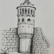 My project for course: Illustrated Diary: Fill Your Sketchbook with Experiences. Traditional illustration, Sketching, Drawing, Sketchbook & Ink Illustration project by Sanil Pandit - 06.04.2022