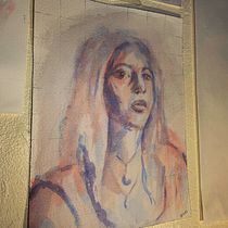 Mon projet du cours : Portrait artistique à l’aquarelle. Fine Arts, Painting, Watercolor Painting, and Portrait Drawing project by julia_thomassin - 06.06.2022