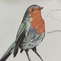 Meu projeto do curso: Pintar com linha: técnicas de ilustração têxtil. Ilustração tradicional, Bordado, e Design têxtil projeto de Elisa Seerig - 02.06.2022