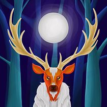 Mi proyecto del curso: Técnicas y estilos de ilustración con Procreate. Projekt z dziedziny Trad, c, jna ilustracja, Ilustracja c, frowa, R, sunek c i frow użytkownika Francisco Robles - 06.06.2022