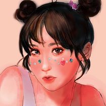 My project for course: Digital Fantasy Portraits with Photoshop. Traditional illustration, Drawing, Digital Illustration, Portrait Drawing, Digital Drawing, and Digital Painting project by Hoa Nguyen - 06.06.2022