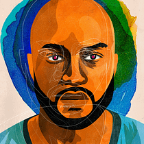 Mi proyecto del curso: Retrato vectorial con texturas manuales. Ilustração vetorial e Ilustração digital projeto de Cristian Zamorano - 05.06.2022