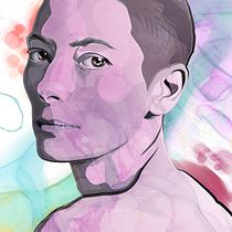 Mi proyecto del curso: Retrato vectorial con texturas manuales. Ilustração vetorial e Ilustração digital projeto de Cristina Márquez - 04.06.2022