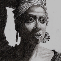 My project for course: Artistic Portrait Drawing: Capture Authentic Expressions. Un projet de Illustration traditionnelle, Beaux Arts, Esquisse , Dessin au cra, on, Dessin, Dessin de portrait, Dessin réaliste, Dessin artistique , et Dessin anatomique de Jim Kelly - 06.06.2022