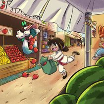 Mi proyecto del curso: Creación de personajes para cuentos infantiles con Procreate. Un proyecto de Ilustración tradicional, Diseño de personajes, Ilustración digital, Ilustración infantil y Dibujo digital de Joana Aguilar - 06.06.2022