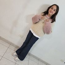Mi proyecto del curso: Crochet: crea prendas con una sola aguja. Fashion Design, Fiber Arts, DIY, Crochet, and Textile Design project by Lucia Roncero - 06.07.2022