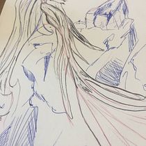 Mi proyecto del curso: Sketchbook fantástico: dibuja personajes desde la imaginación. Traditional illustration, Creativit, Drawing, and Sketchbook project by Dan Carreras - 06.08.2022