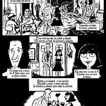 Mi proyecto del curso: Técnicas de entintado para cómic e ilustración. La extraña pareja.. Traditional illustration, Fine Arts, Painting, Comic & Ink Illustration project by Fernando Moreno - 06.08.2022