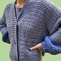 Mi proyecto del curso: Crochet: diseña y teje prendas de estilo romántico. Design de moda, Tecido, DIY, Crochê, e Design têxtil projeto de alepiana63 - 08.06.2022