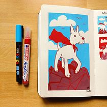 My project for course: Illustrated Sketchbooking in Full Color. Un projet de Illustration traditionnelle, Créativité, Dessin , et Carnet de croquis de perlendrache - 08.06.2022