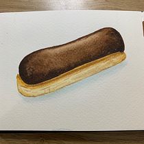 Mi proyecto del curso:  Ilustración gastronómica con acuarela. Projekt z dziedziny Trad, c, jna ilustracja,  Sztuki piękne,  Malarstwo i Malowanie akwarelą użytkownika Gabilú Fonseca - 08.06.2022