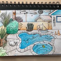 My project for course: Urban Sketching: Express Your World in a New Perspective. Un projet de Illustration traditionnelle, Esquisse , Dessin, Aquarelle, Illustration architecturale , et Carnet de croquis de Juan Pablo Garcia - 09.06.2022