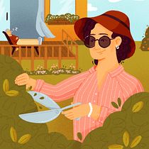 My project for course: Colorful Digital Illustration in Procreate. Traditional illustration, Drawing, Digital Illustration, and Digital Drawing project by Tayla de Beer - 06.08.2022