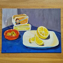 Mijn project van de cursus: Olieverfschilderen voor beginners. Artes plásticas, Pintura, e Pintura a óleo projeto de Linda Franken - 03.10.2022