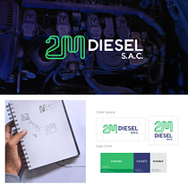 Mi proyecto del curso: Diseño de marcas con retícula. Un progetto di Design, Br, ing, Br, identit e Design di loghi di Marysabel Chininin - 09.06.2022
