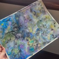 Meu projeto do curso: Técnicas modernas de aquarela. Traditional illustration, Fine Arts, Painting, and Watercolor Painting project by Ana Carolina Guedes - 06.07.2022