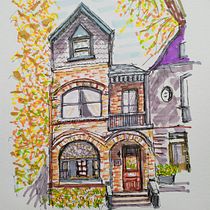 Mi proyecto del curso: Dibujo arquitectónico expresivo con marcadores de colores. Sketching, Drawing, Architectural Illustration, Sketchbook & Ink Illustration project by Luz Etcheberry - 06.06.2022