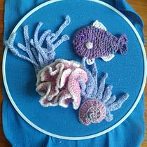 Mi proyecto del curso: Técnicas de crochet para tejer la vida marina. Un progetto di Design di accessori, Artigianato, Fiber Art, Uncinetto e Textile Design di Samantha Suárez Ruiz - 09.06.2022