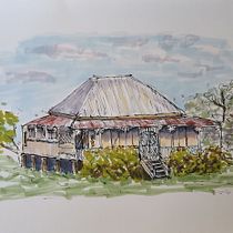 My project for course: Expressive Architectural Sketching with Colored Markers. Sketching, Drawing, Architectural Illustration, Sketchbook & Ink Illustration project by Anne Buchanan - 06.09.2022