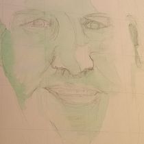 My project for course: Artistic Portrait with Watercolors. Fine Arts, Painting, Watercolor Painting, and Portrait Drawing project by harveydenise91 - 06.10.2022