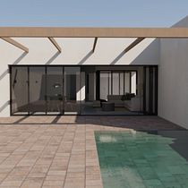 Mi proyecto del curso: Visualización arquitectónica con V-Ray para SketchUp Ein Projekt aus dem Bereich Architektur, Innenarchitektur, Digitale Architektur und ArchVIZ von Diego Molina González Ortega - 08.06.2022