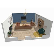 Mi proyecto del curso: Iniciación al diseño de interiores. Un projet de Architecture d'intérieur, Design d'intérieur, Décoration, Décoration d'intérieur, Retail design , et Design d'espace de mirtha.gimenezpy - 09.06.2022
