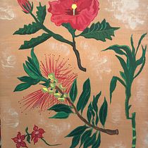 Mi proyecto del curso: Pintura botánica con acrílico. Traditional illustration, Fine Arts, Painting, Acr, lic Painting, and Botanical Illustration project by bmonica7 - 06.11.2022