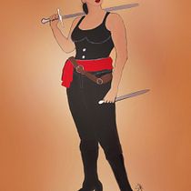 My project for course: Female Cartoon Character Design with Procreate. Un projet de Illustration traditionnelle, Illustration numérique , et Dessin numérique de anjana - 05.06.2022