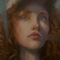 Il mio progetto del corso: Ritratti contemporanei a olio Ein Projekt aus dem Bereich Traditionelle Illustration, Bildende Künste, Malerei und Ölmalerei von silviabigne - 11.06.2022