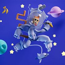 Mon projet du cours : Création de personnages 3D avec Blender . Un projet de 3D, Conception de personnages, Modélisation 3D, Conception de personnages 3D , et Conception 3D de Nicolas Mazeaud - 11.06.2022