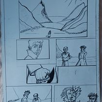 Mi proyecto del curso: Dibujo a lápiz para cómics de superhéroes. Ilustração tradicional, Comic, Desenho a lápis, e Desenho projeto de Jarry - 11.06.2022