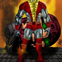 Un colosso. Un progetto di Illustrazione tradizionale, Character design, Fumetto, Disegno a matita e Disegno anatomico di Diego Guloni - 05.06.2022