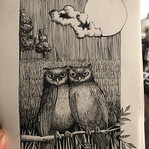 My project for course: Dip Pen and Ink Illustration: Capturing The Natural World. Sketching, Drawing, Artistic Drawing, Sketchbook, Ink Illustration, and Naturalistic Illustration project by chayanisboonchuay - 06.12.2022