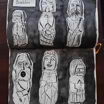 My project for course: Sketchbook Illustration for Collecting Ideas. Fine Arts, Creativit, Pencil Drawing, Drawing, and Sketchbook project by majka13-79 - 06.12.2022