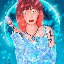 Mi proyecto del curso: Retratos digitales de fantasía con Photoshop. Traditional illustration, Drawing, Digital Illustration, Portrait Drawing, Digital Drawing, and Digital Painting project by andres_ruizart - 06.12.2022