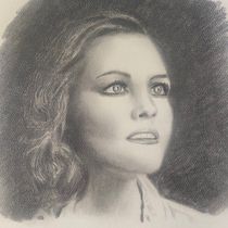 Mi proyecto del curso: Retrato artístico al carboncillo: creando atmósferas. Ilustração tradicional, Artes plásticas, Desenho, Desenho de retrato, Desenho realista, e Desenho artístico projeto de Nancy Nava-Castro - 09.06.2022