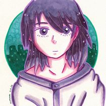 Mi proyecto del curso: Ilustración con marcadores: encuentra tu estilo. Un projet de Illustration traditionnelle, Peinture, B, e dessinée , et Théorie des couleurs de Humano Normal - 09.06.2022