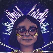 Meu projeto do curso: Retrato criativo ilustrado com Procreate. Un projet de Illustration traditionnelle, Dessin, Illustration numérique, Dessin de portrait, Dessin numérique , et Peinture numérique de Luana Velho - 13.06.2022