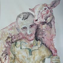 Mon projet du cours : Portrait expérimental à l'encre, à l'alcool et au thé. Fine Arts, Painting, Drawing & Ink Illustration project by dethier.pascal - 06.13.2022