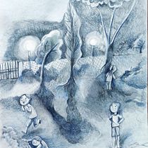 El escondite de Simone. Writing, Stor, telling, Children's Illustration, Creating with Kids, Narrative, Fiction Writing, Creative Writing, and Children's Literature project by Nathalie Beauvois - 06.04.2022