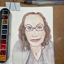 Mein Kursprojekt: Urban Sketching: Drücke deine Welt mit einer neuen Perspektive aus  . Un projet de Illustration traditionnelle, Esquisse , Dessin, Aquarelle , et Carnet de croquis de geli_sketch - 14.06.2022