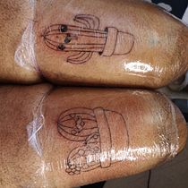 Meu projeto do curso: Tatuagem para principiantes. Tattoo Design, Traditional illustration, and Animation project by Joao Silva - 05.07.2022