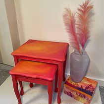 My project for course: Upcycling Vintage Furniture with Painting Techniques. Artesanato, Design e fabricação de móveis, Design de interiores, Pintura, DIY, Marcenaria, Upc, cling, Pintura decorativa, Restauração e upc, e cling de móveis projeto de Vicki - 14.06.2022