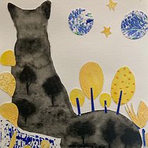 Mein Kursprojekt: Einführung zur Kinderillustration. Traditional illustration, Fine Arts, Painting, Pencil Drawing, Drawing, Watercolor Painting, Children's Illustration, and Narrative project by sany17 - 06.14.2022