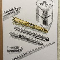 Mein Kursprojekt: Die Sketching Kunst: Transformiere Skizzen in Kunst Ein Projekt aus dem Bereich Traditionelle Illustration, Bleistiftzeichnung, Zeichnung und Sketchbook von steffiotto - 14.06.2022