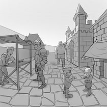 Mi proyecto del curso: Fundamentos del dibujo de personas a partir de la imaginación. Traditional illustration, Fine Arts, Sketching, Pencil Drawing, Drawing, Artistic Drawing, and Figure Drawing project by leandro_cancro - 06.14.2022
